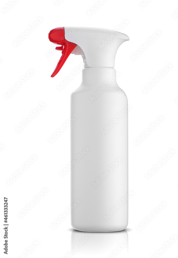 sprayer with chemical agent on a white background sprayer with chemical agent on a white background