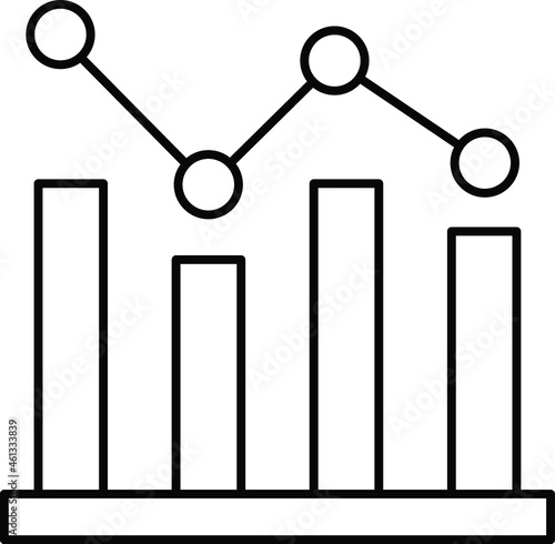 Analytics Vector icon that can easily modify or edit

