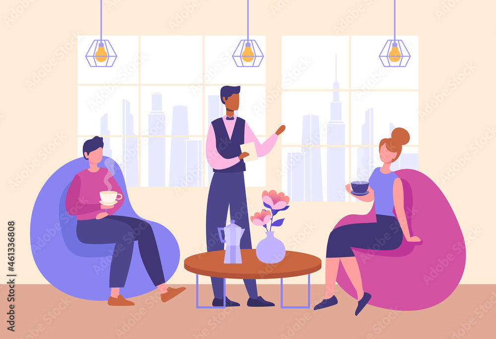 People meeting in coffee shop People meeting in coffee shop