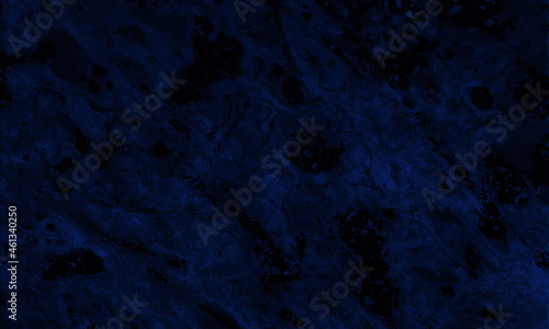 Abstract marbleized effect background with black and blue colors