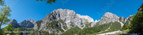 Bergpanorma Brenta-Dolomiten Rifugio Altissimo
