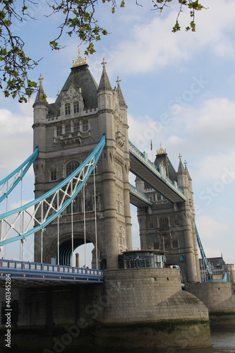 tower bridge in london.