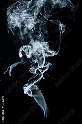 Smoke Abstract Curly