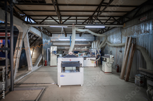 Stacked wood pine timber production for processing and furniture production at woodworking enterprise,door industrial factory