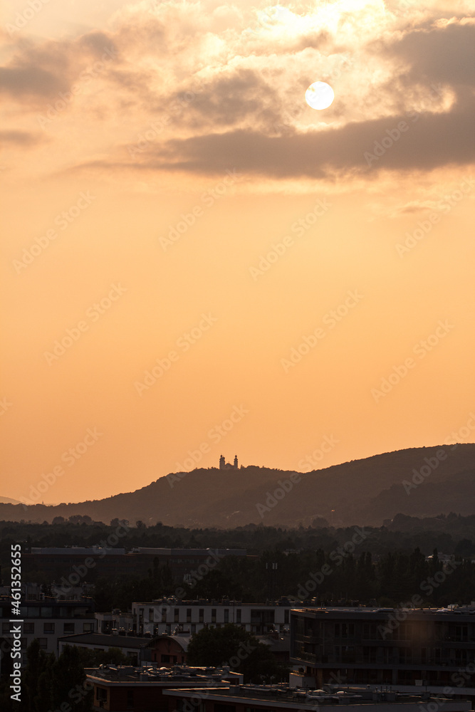 Abbey in Tyniec at sunset - Cracow City - Krakow City