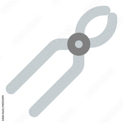 medical clamp flat icon