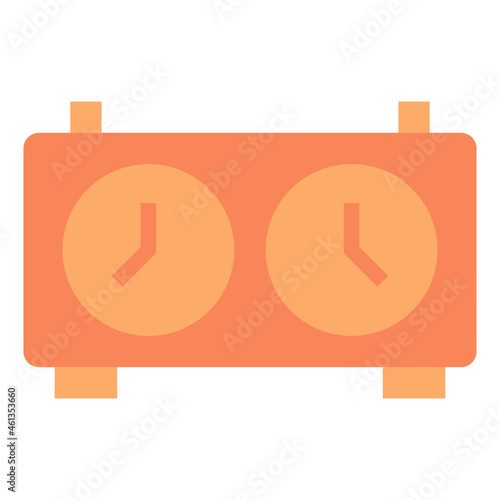 Stopwatch flat icon