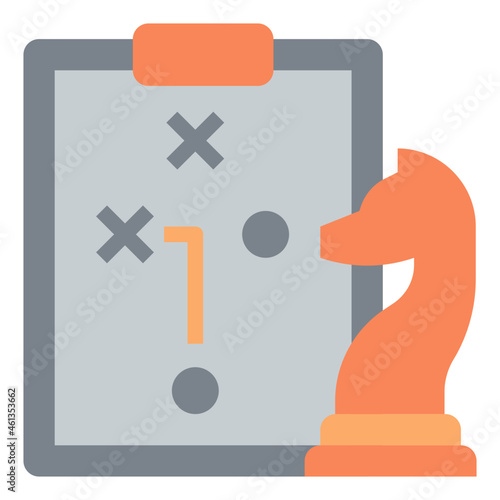 strategy flat icon