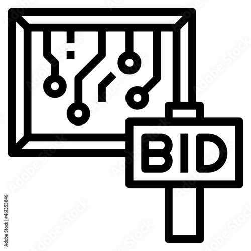 bid line icon
