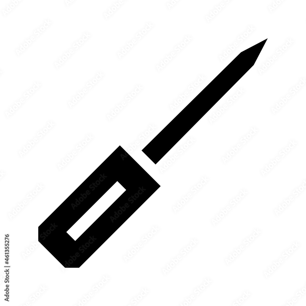 screwdriver glyph icon screwdriver glyph icon