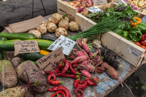 Brive la Gaillarde (Corrèze, France) - Halle Georges Brassens - Scène de marché
 photo