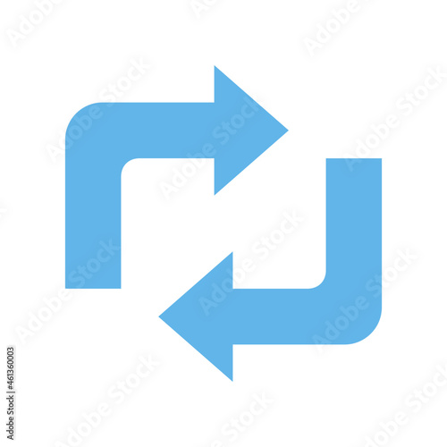 refresh flat icon