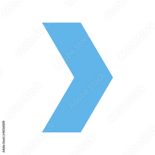right arrow flat icon