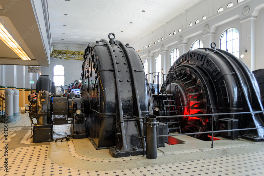 Vemork. Rjukan, Norway. Hydro power plant Vemork. Rjukan, Norway. Hydro power plant
