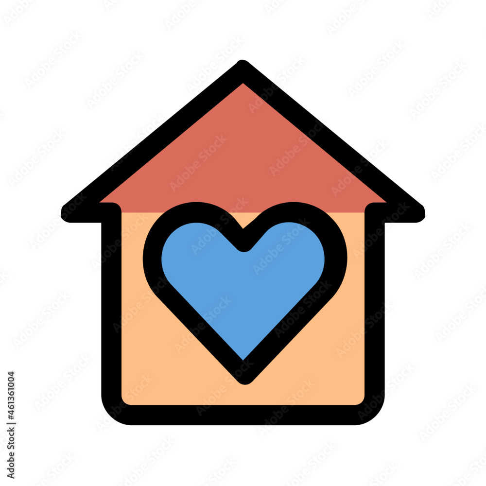 home Color line icon