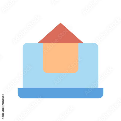laptop flat icon