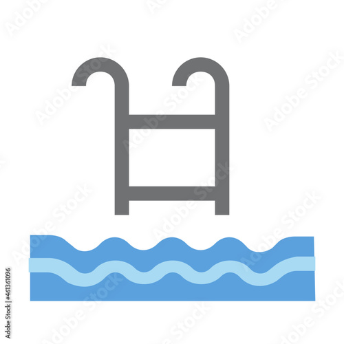 pool flat icon