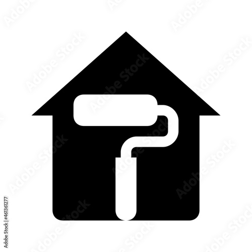 edit home glyph icon
