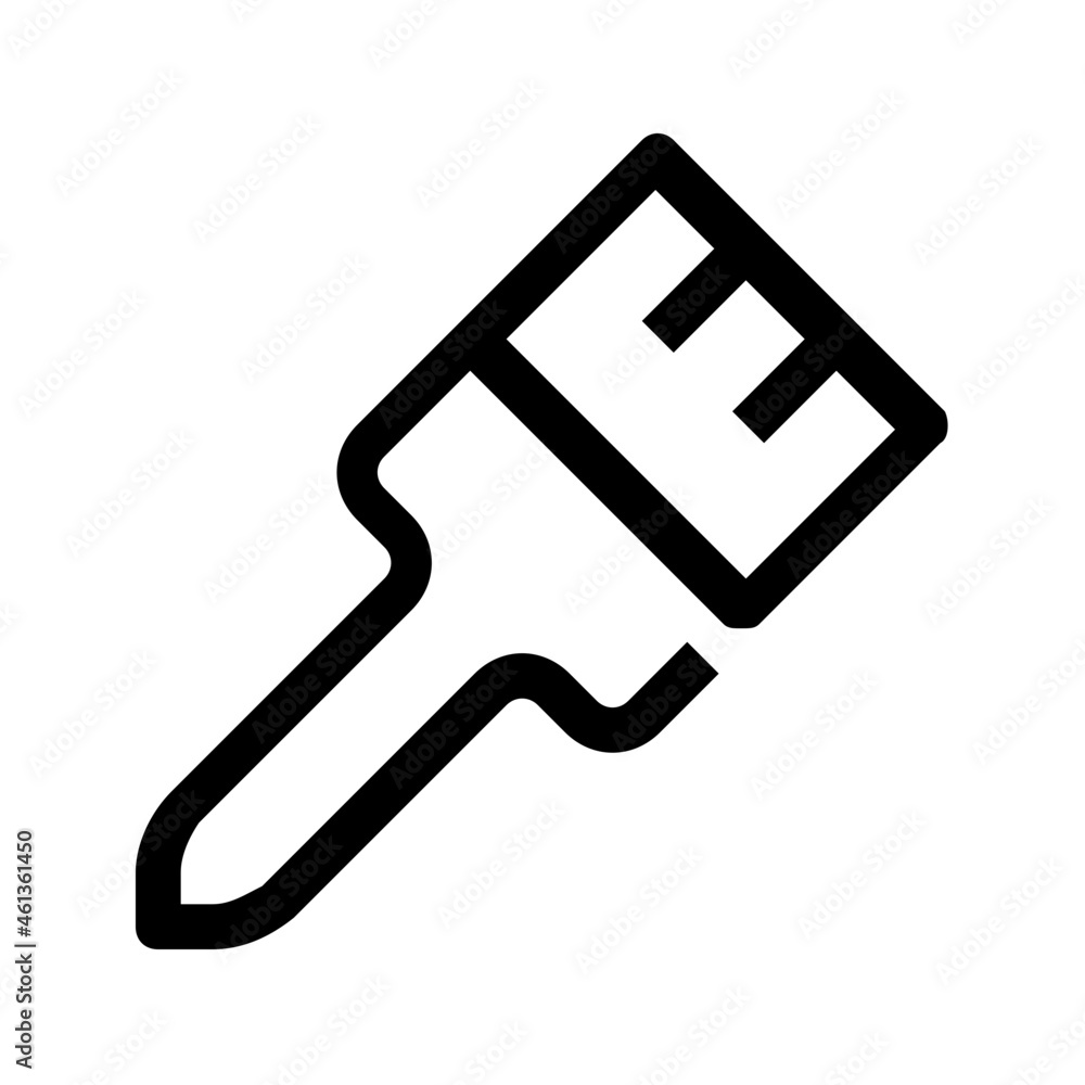 brush color line icon brush color line icon