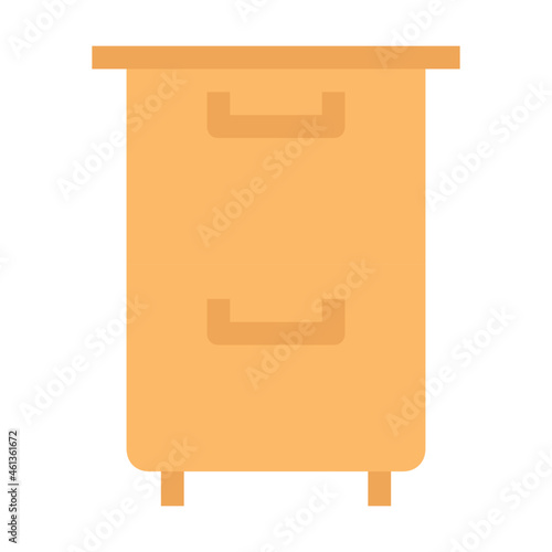 drawer flat icon