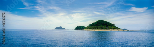 Panorama of Matamanoa Island - Fiji 