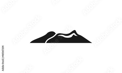 vector logo mountain