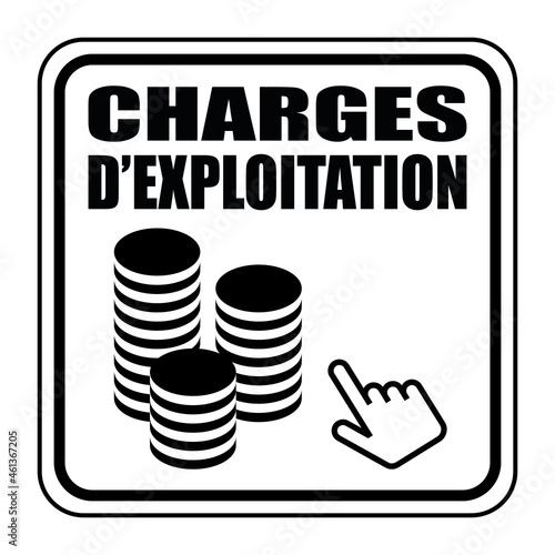 Logo charges d'exploitation.