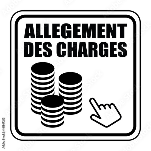 Logo allègement des charges.