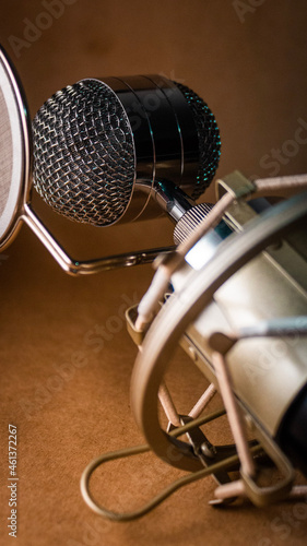 microphone on stage