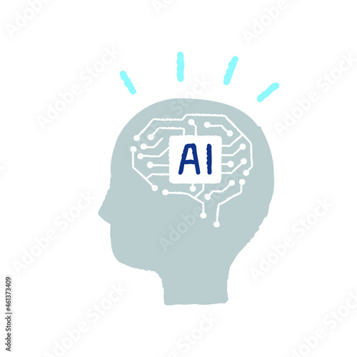 AI (人工知能）のイメージ