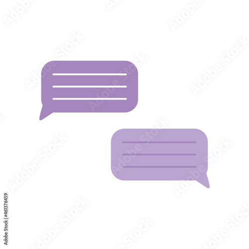 message speech bubbles