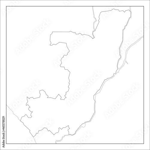 コンゴ共和国の地図です
