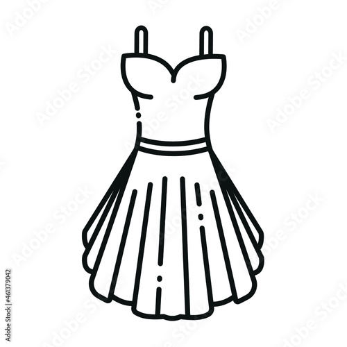 Prom dress icon