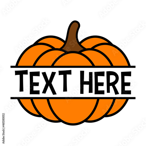 Vector Strawberry Name Frame on White Background