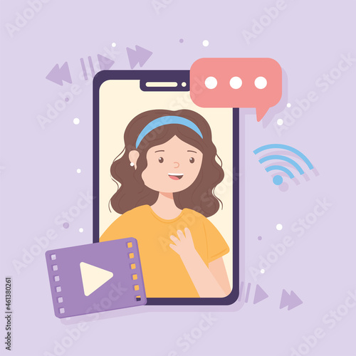 video on smartphone