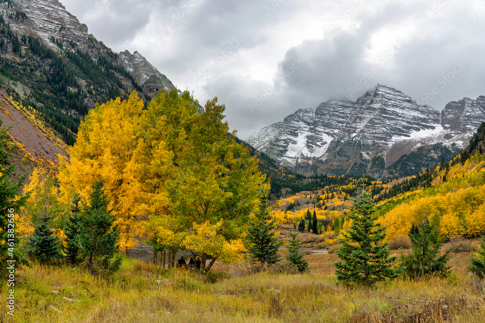 Maroon Bells Aspen Colorado Fall Foliage Maroon Bells Aspen Colorado Fall Foliage