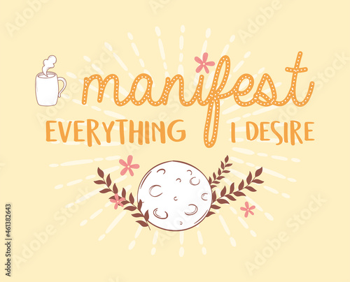 optimistic and affirmation text