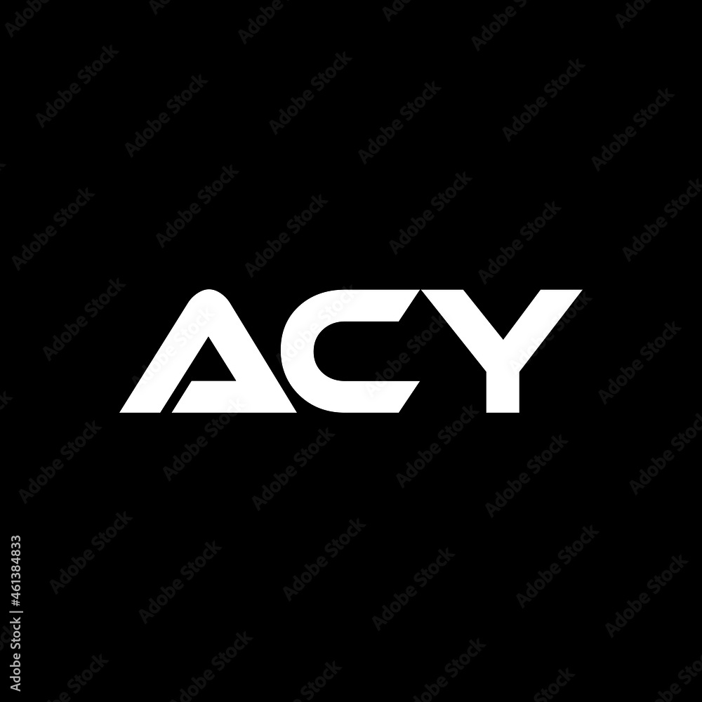 ACY letter logo design with black background in illustrator, vector logo modern alphabet font overlap style. calligraphy designs for logo, Poster, Invitation, etc. ACY letter logo design with black background in illustrator, vector logo modern alphabet font overlap style. calligraphy designs for logo, Poster, Invitation, etc.