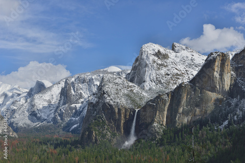 Canvas-taulu Yosemite tunnel view