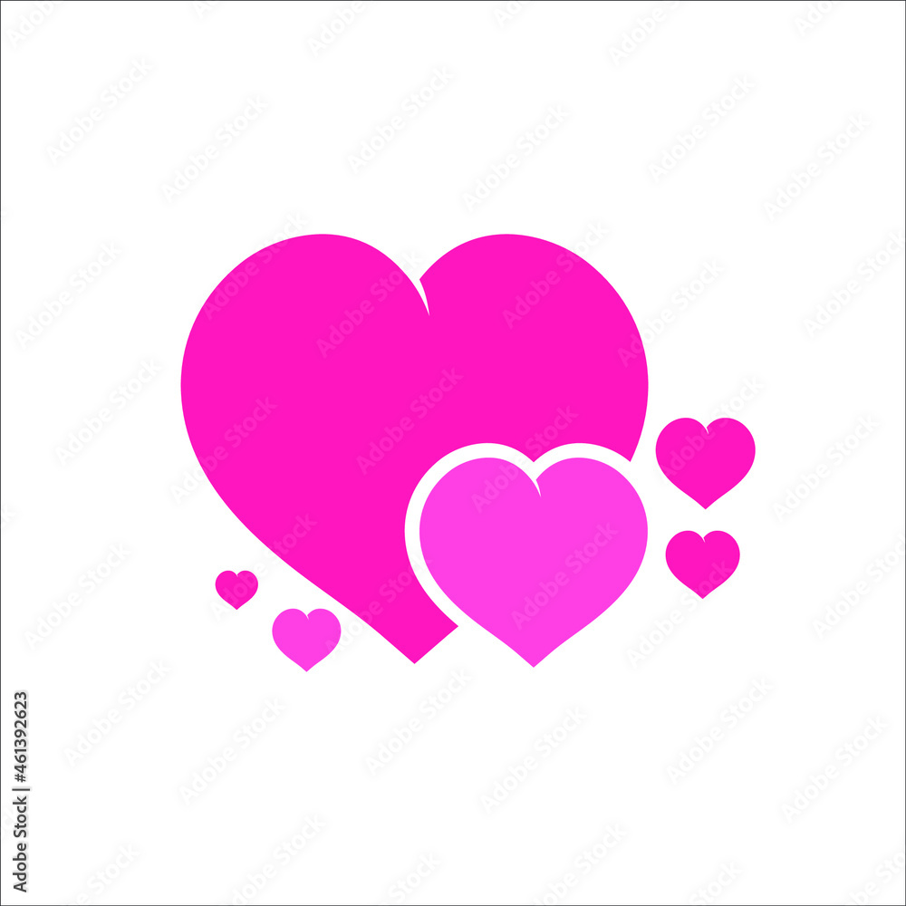 love or heart symbol icon