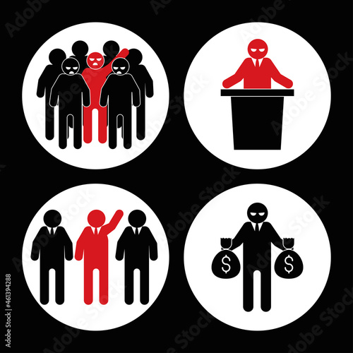 extremism and corruption