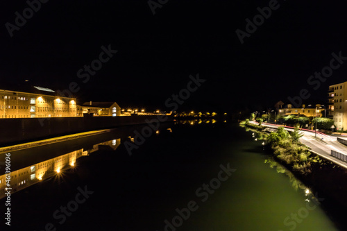 night view of the city