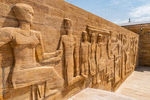 Obraz na płótnie Ankara Anitkabir Monument w salonie