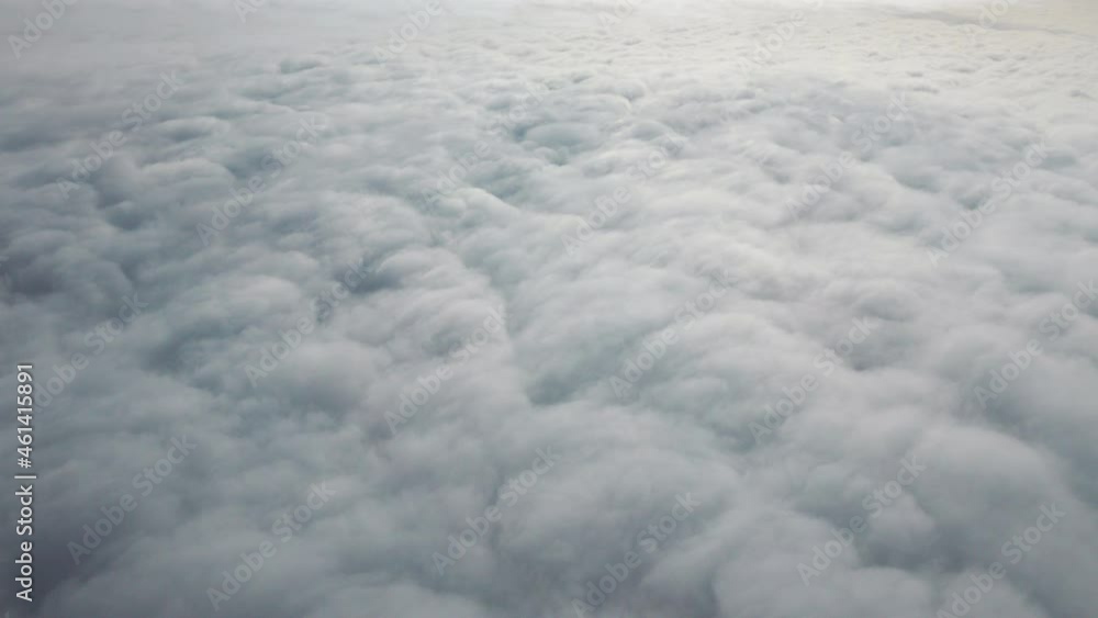 Flight above the clouds in 4k Flight above the clouds in 4k