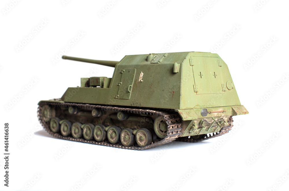Scale model of old vehicle Scale model of old vehicle