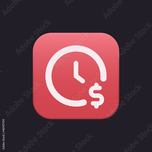 Time is Money - Sticker