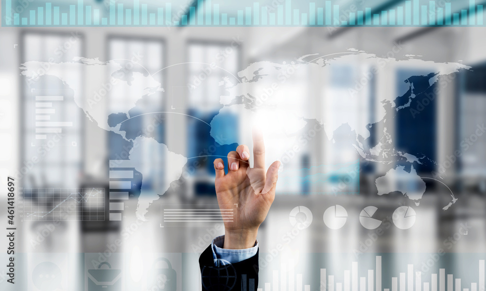 Concept of using modern technologies for business globalization and networking Concept of using modern technologies for business globalization and networking