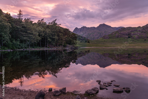 Blea Tarn at Sunset photo