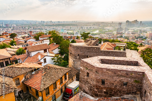 Obraz na płótnie Ankara Castle Kale w salonie