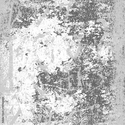 Gray grunge texture. Vector abstract background